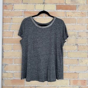 Generation Love T-shirt with silver trim